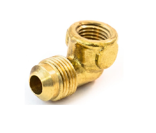 50# SAE 45 ° Flare Forged 90 ° Fomish Elbow Brass Flare Fittings