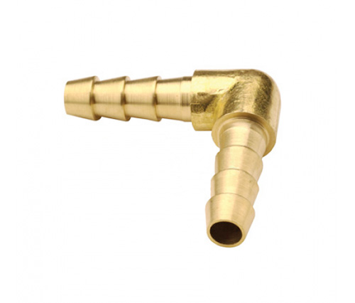 122 ท่อทองเหลือง Barb Fitting 90 ° Elbow